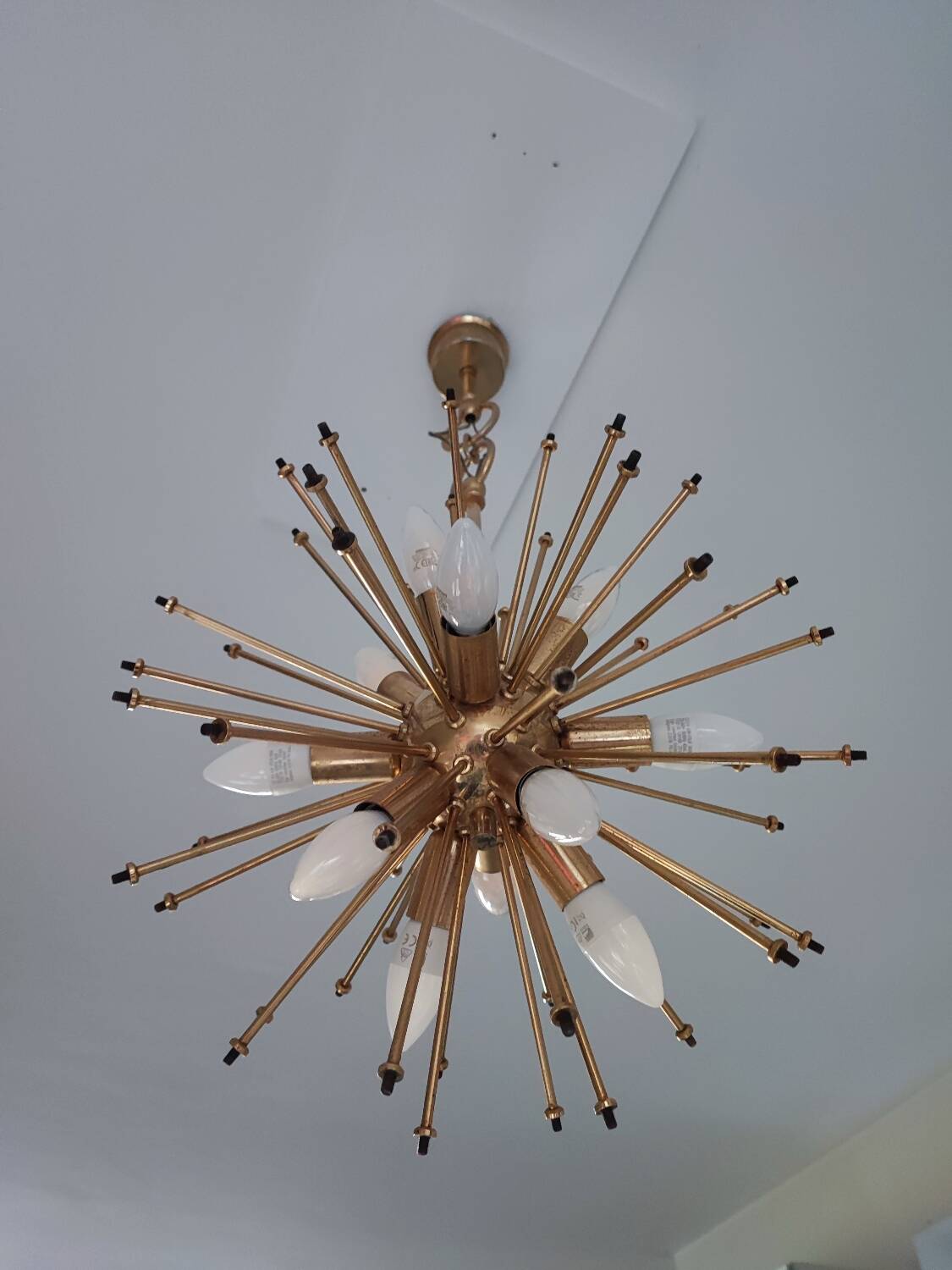 Val Saint Lambert crystal chandelier
