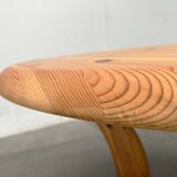 Vintage pine coffee table by Burchardt Nielsen, 1970s.