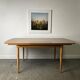 Schreiber Mid Century Extending Formica Dining Table Beech Legs 1960s-70s