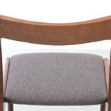 Suite of 6 Scandinavian rosewood chairs from Rio
