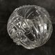 Ball vase in crystal