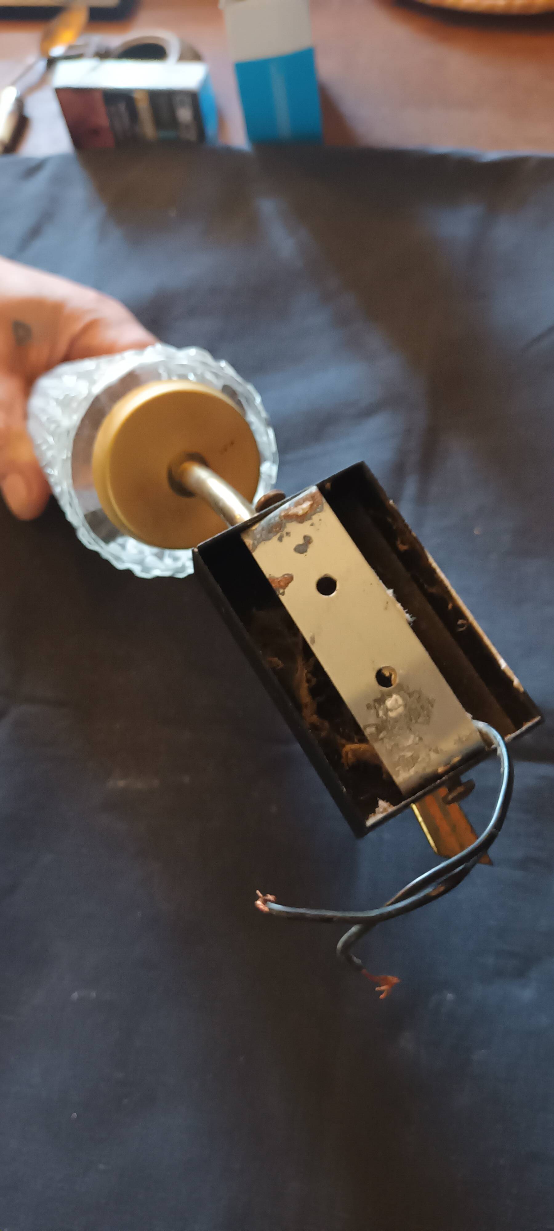 Pair of vintage wall lights