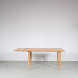 1970s Oak wooden dining set by Moller, Denmark