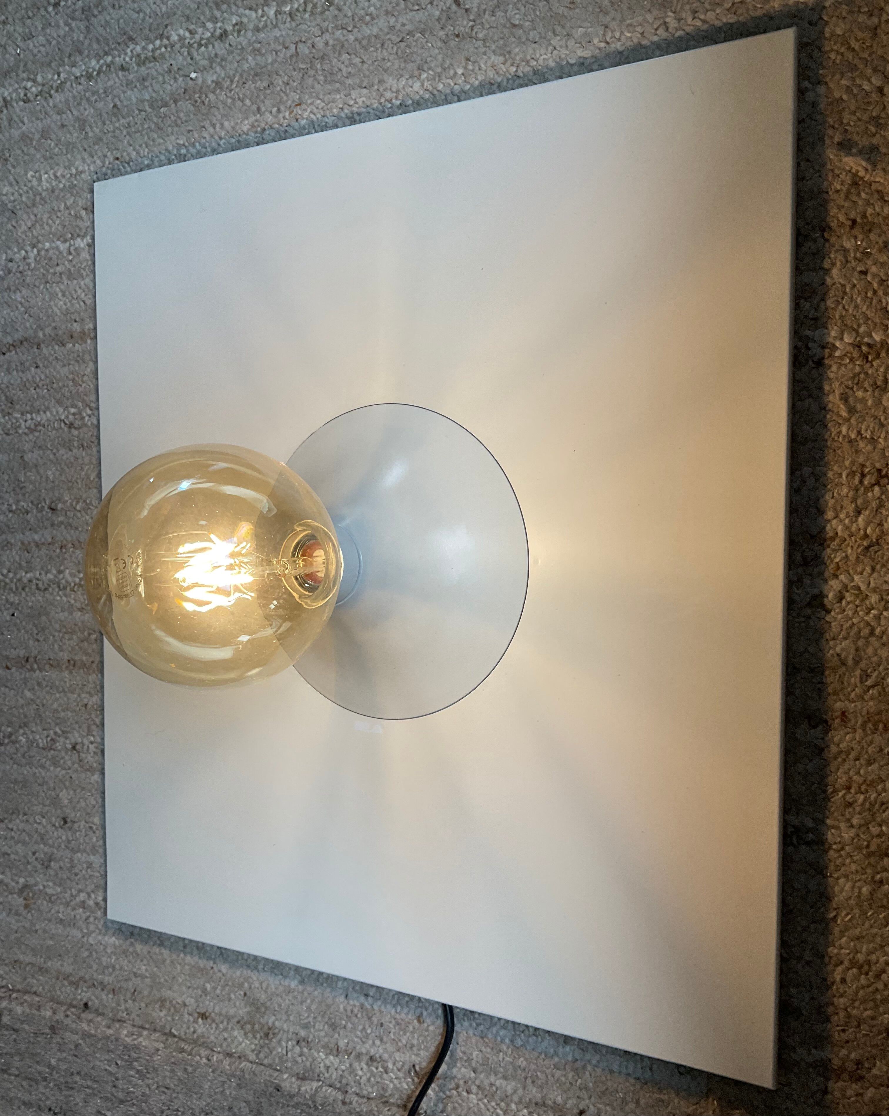 Space Age metal wall or ceiling light