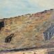Oil painting on panels / Grange Hautes Pyrénées