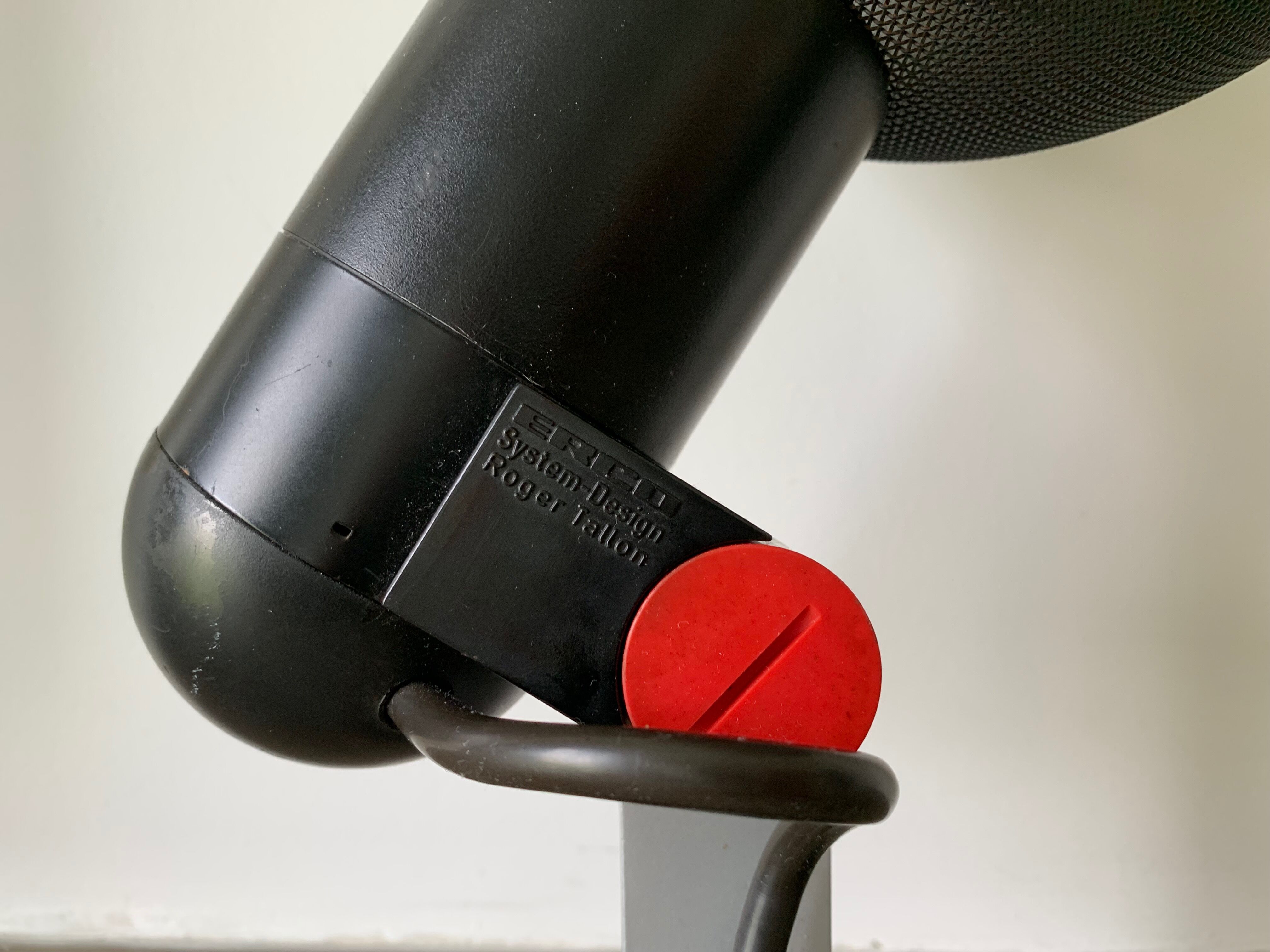 Microphone wall light by designer Roger Tallon for Erco