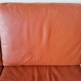 Dyrlund leather sofa from the 60s