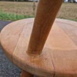 Set of 4 solid organic chairs