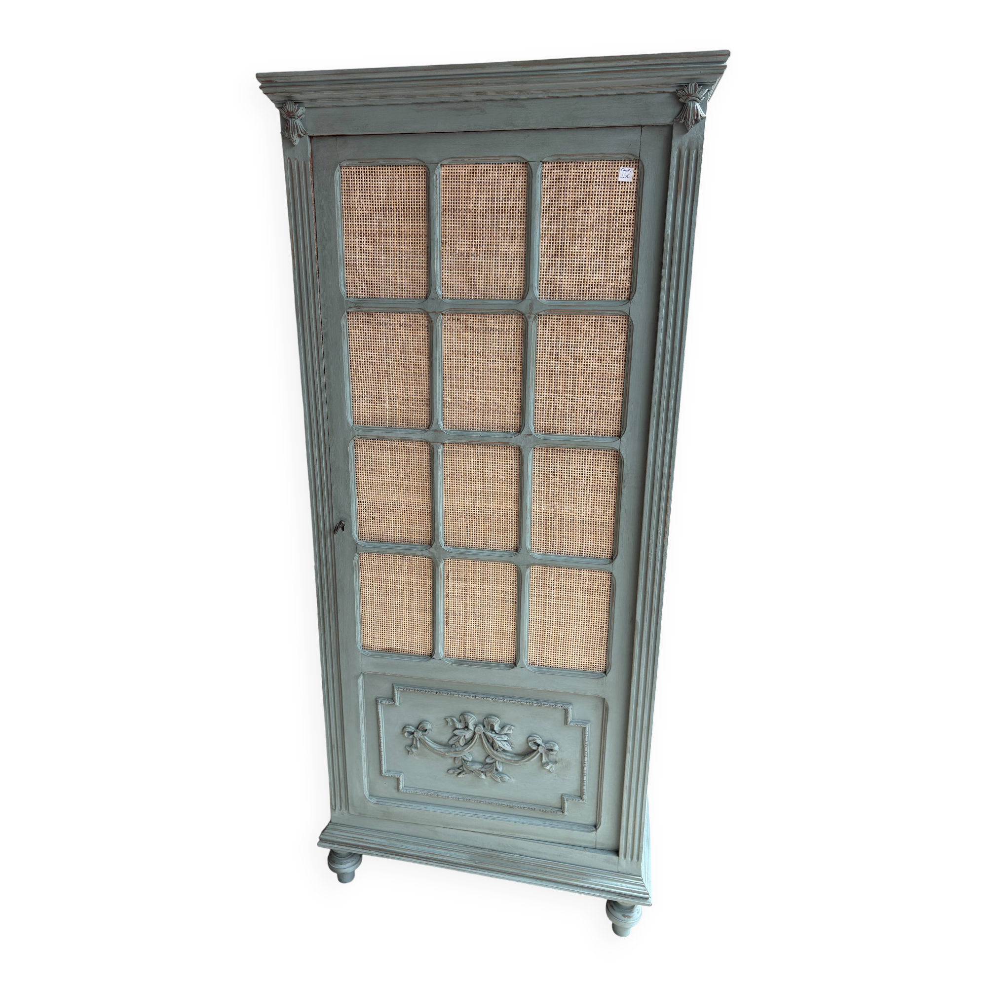 Parisian rattan wardrobe