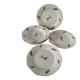 7 assiettes plates et creuses en faïence opaque Digoin Sarreguemines Nemours