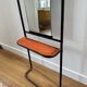 Vintage mirrored coat rack - 1950