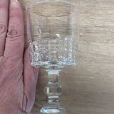 Set of 3 Luminarc Quadrille wine glasses