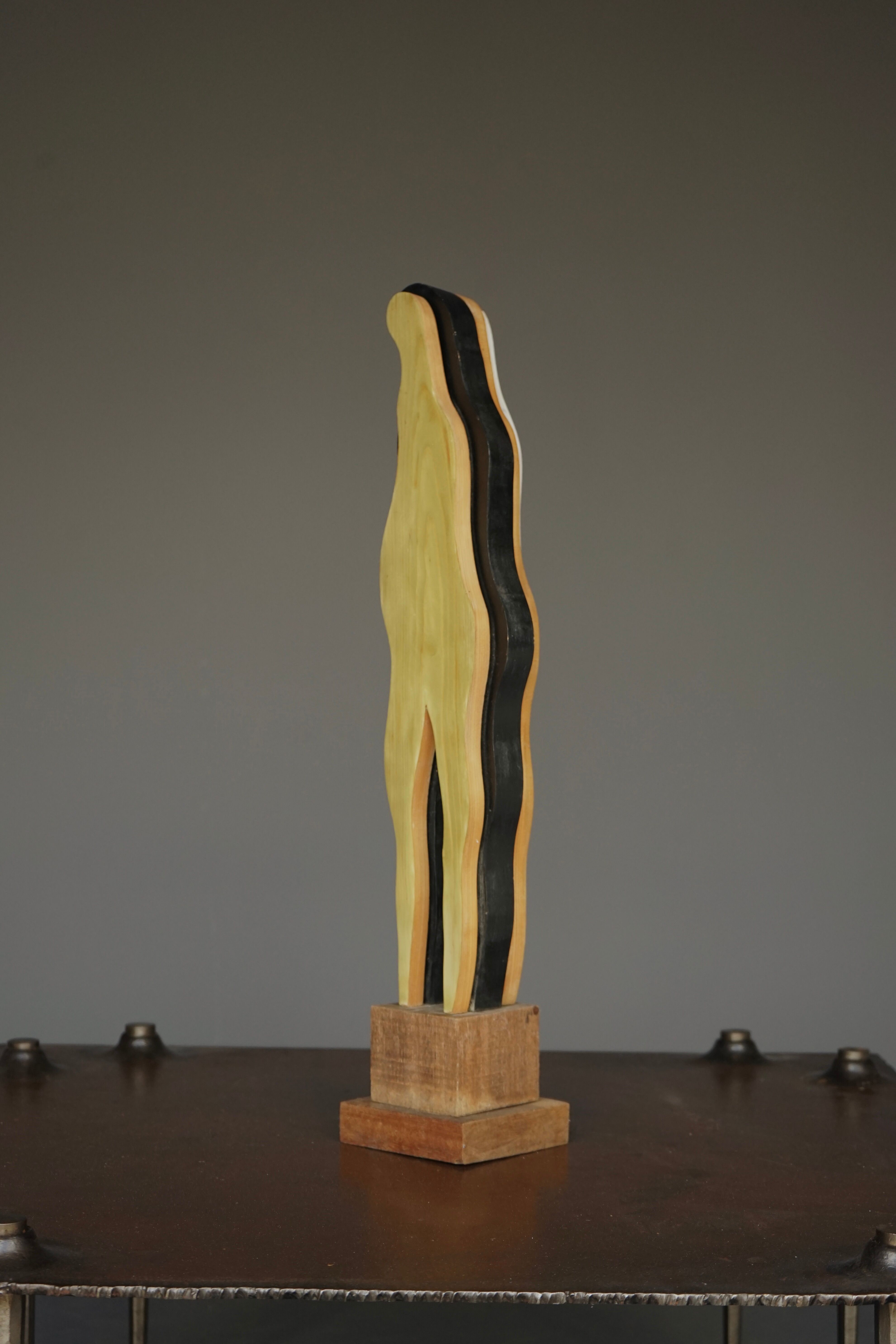 Surrealist Sculpture of Standing Figure. 1970s.