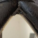 Vintage mirror on horse collar