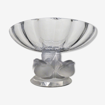 Lalique crystal cup model nogent 1966