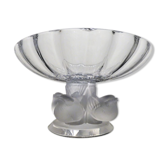 Lalique crystal cup model nogent 1966