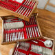 Silver cutlery for 12 guests