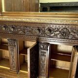 Renaissance buffet in carved walnut circa 1850