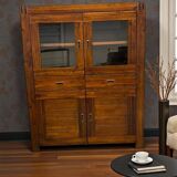 vintage wooden display cabinet / drinks cabinet