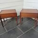 Paire de tables de chevet scandinave en teck des années 60