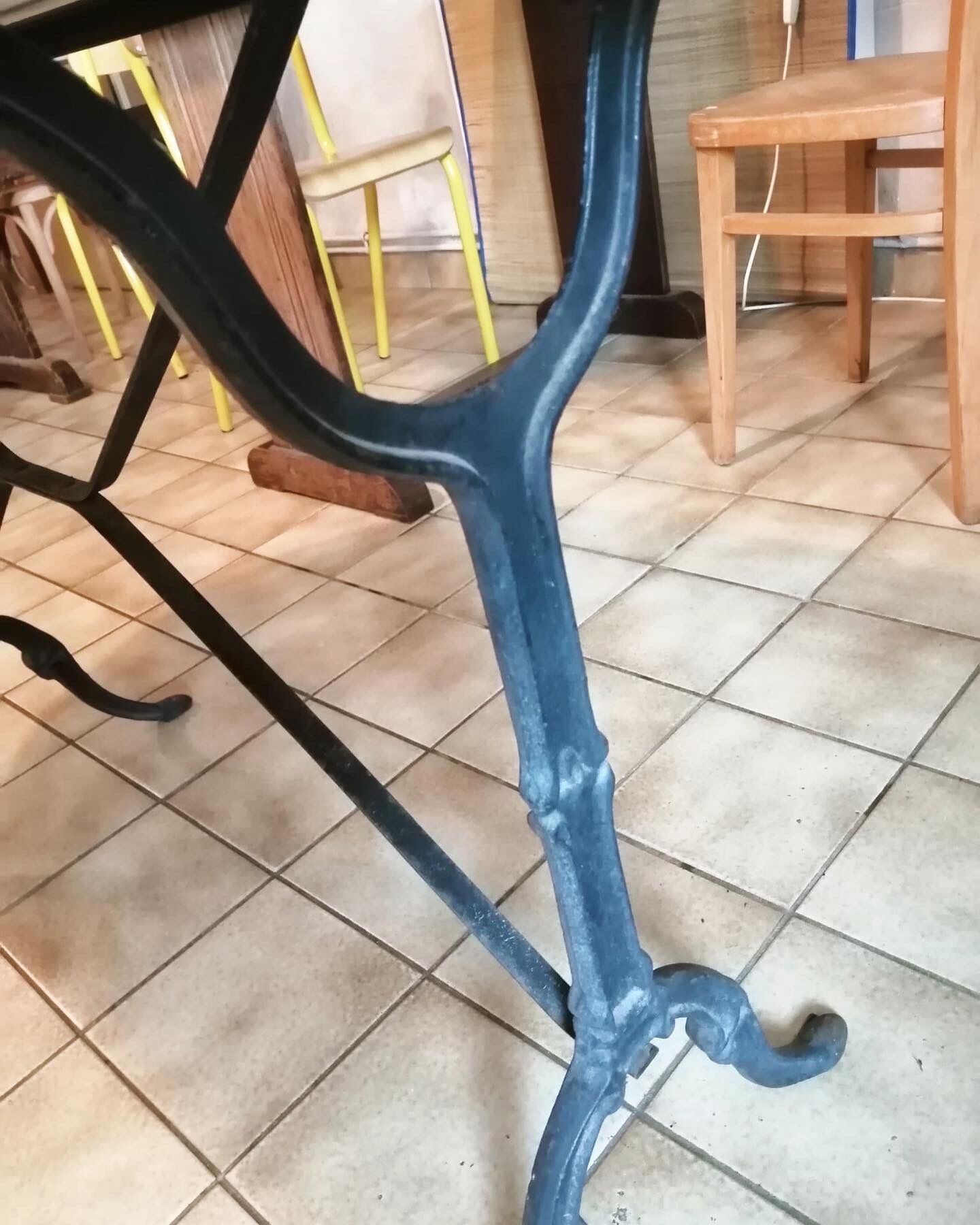 Marble bistro table