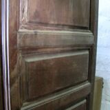 Antique baroque cabinet in solid oak