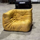 Togo - ligne roset - yellow leather