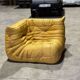 Togo - ligne roset - yellow leather