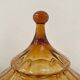 Amber glass dragée / sweet box Empoli (Italy) - Years