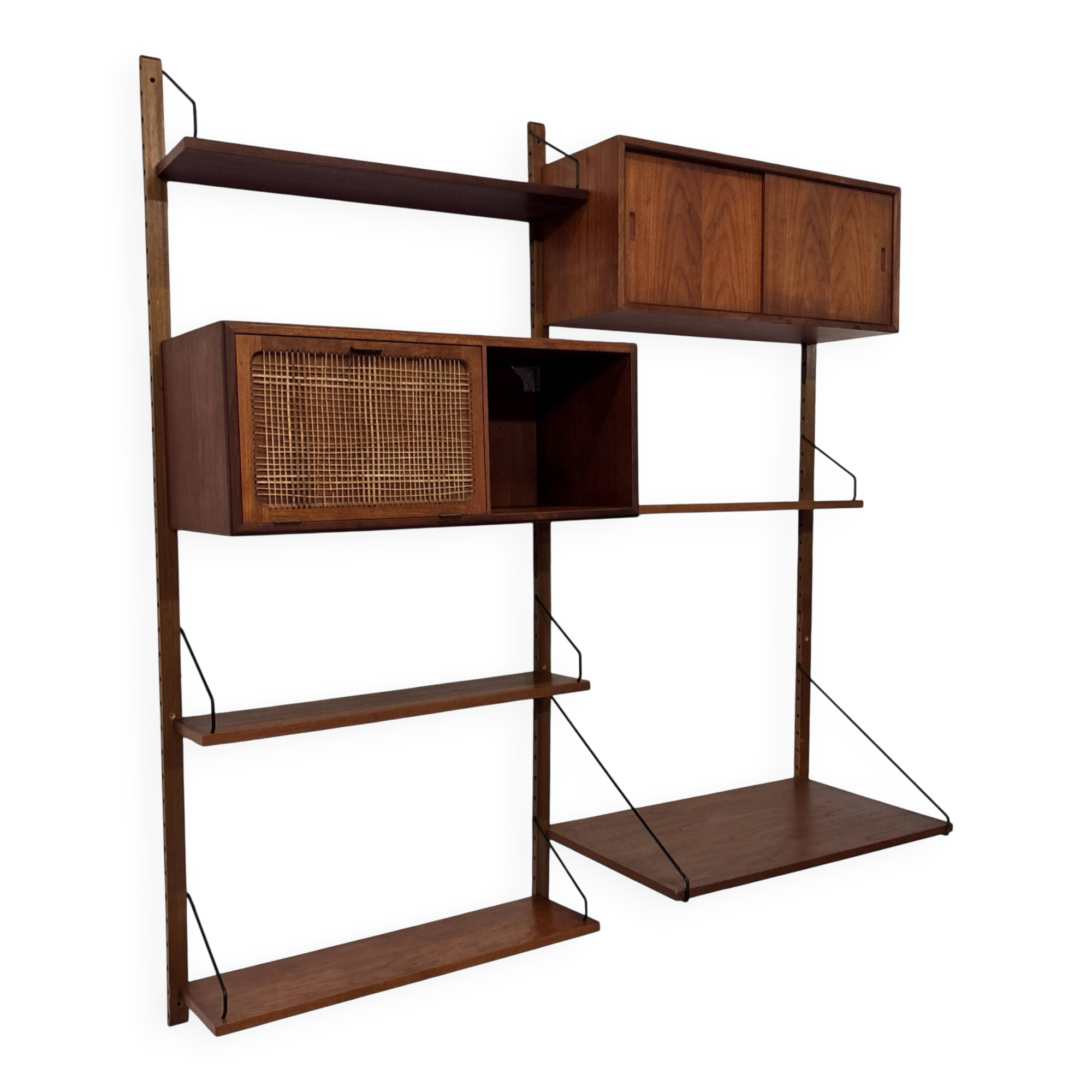 Vintage Poul Cadovius Royal System wall system wall unit