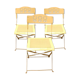 Folding metal garden chairs