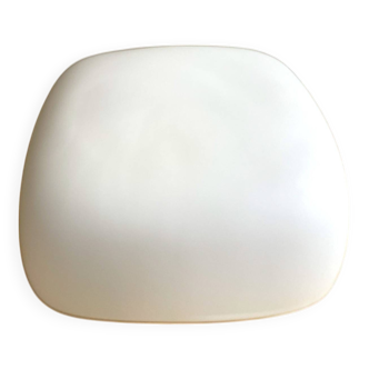 Lampe à pilules encastrée minimaliste en verre opalin blanc
