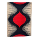 Scandinavian Rya rug, 1970s