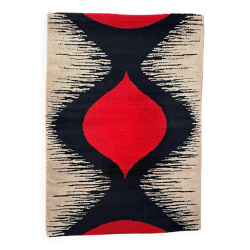 Tapis Rya scandinave, années 70