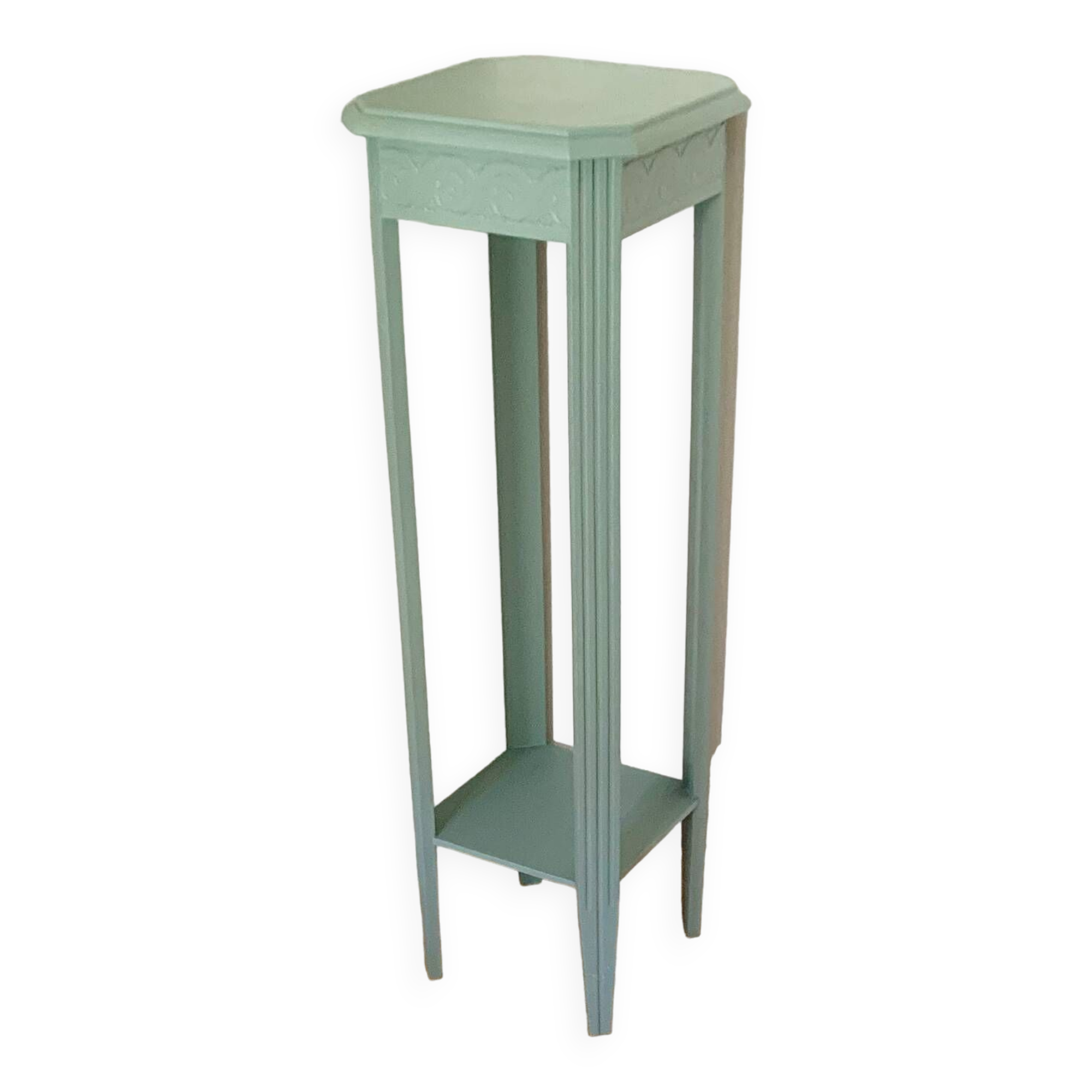 Art deco painted wooden harness.