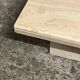 Table basse italienne en travertin, 1970