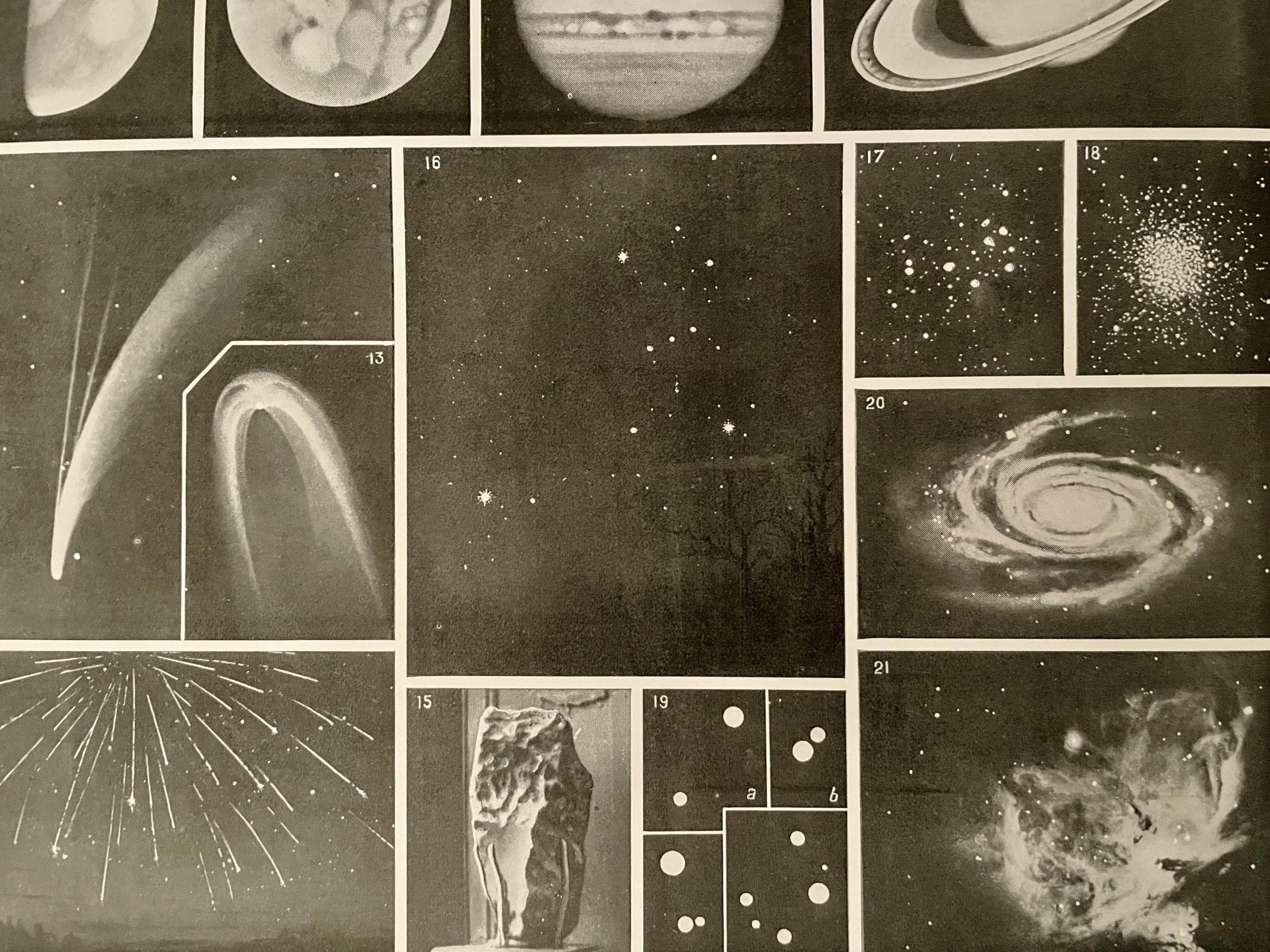 Photographic plate on astronomy - 1930