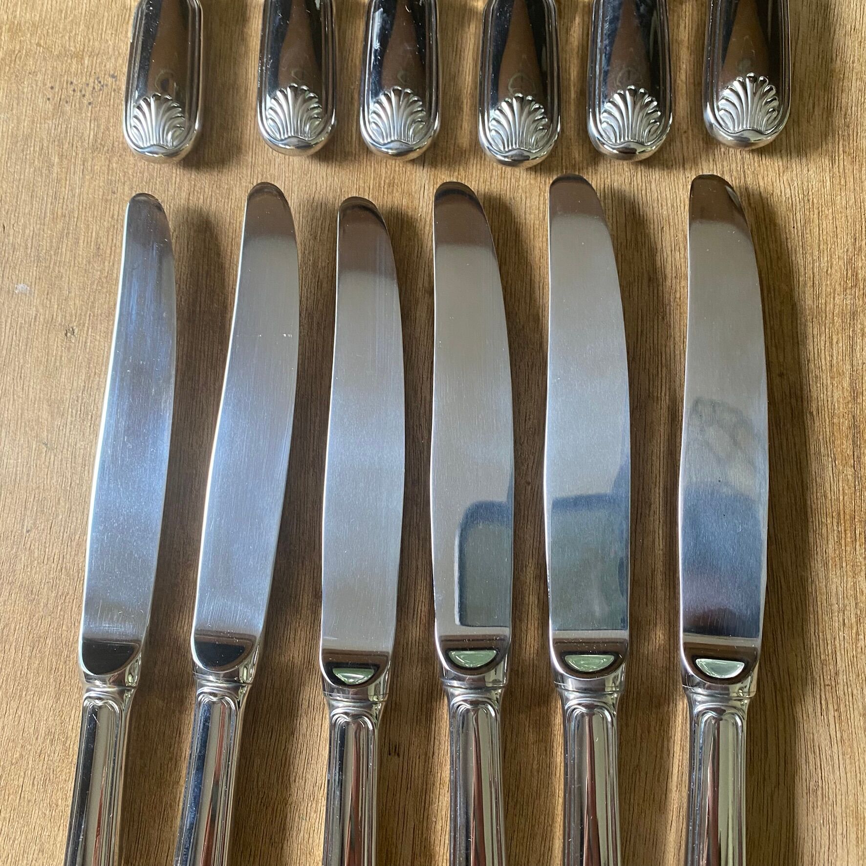 Couteaux inox Guy Degrennes