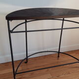 Half-moon console