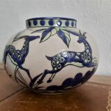 Vase Kéralouve aux antilopes