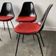 Set 4 mid century 1960’s chairs by Maurice Burke for Arkana