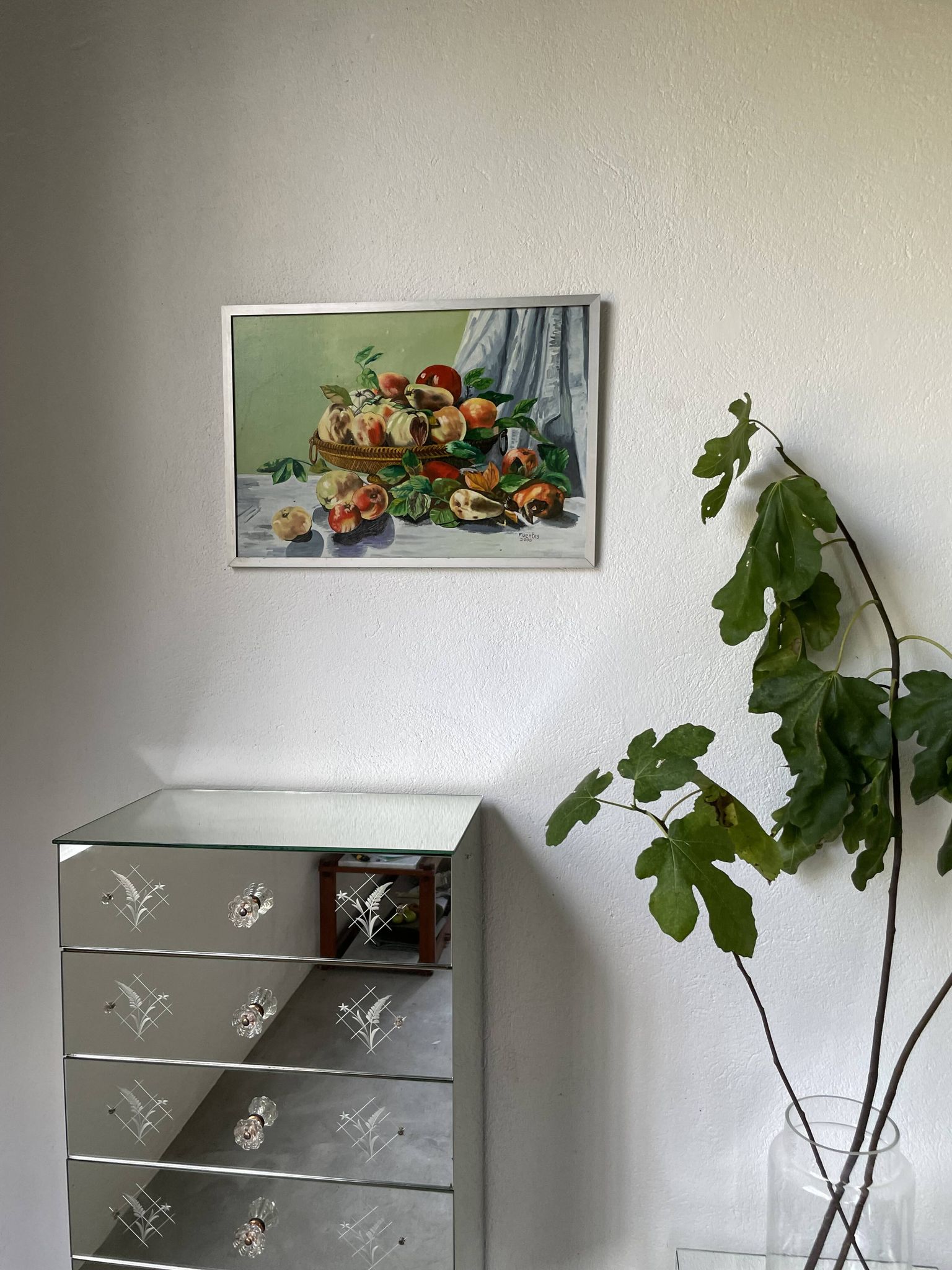 Peinture à l’huile aux fruits Fuentes