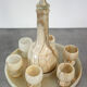 Vintage onyx liquor service