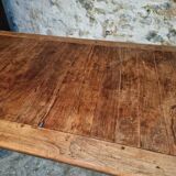 Antique French farmhouse dining table – Walnut work table, late 19th century