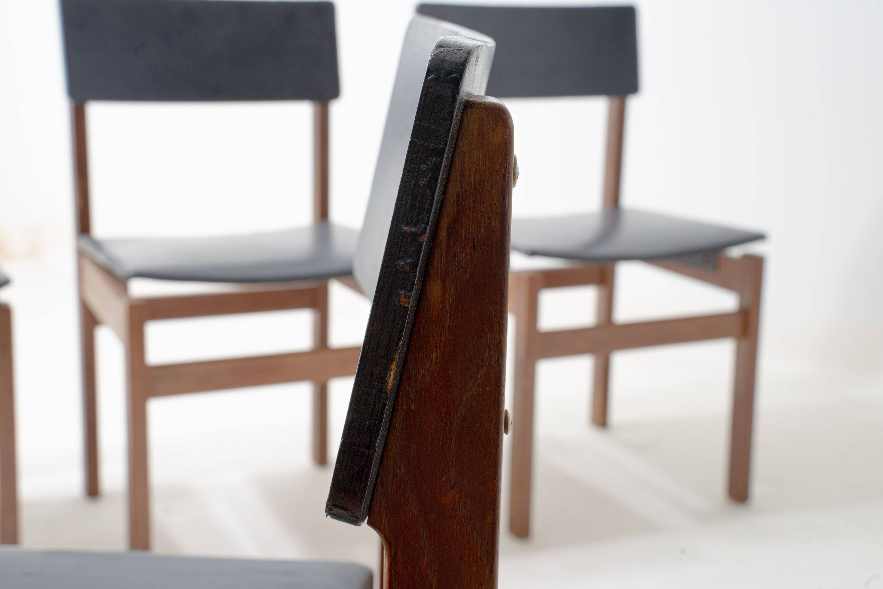 Mid-century set of 'Abstracta' chairs by De Jos de Mey