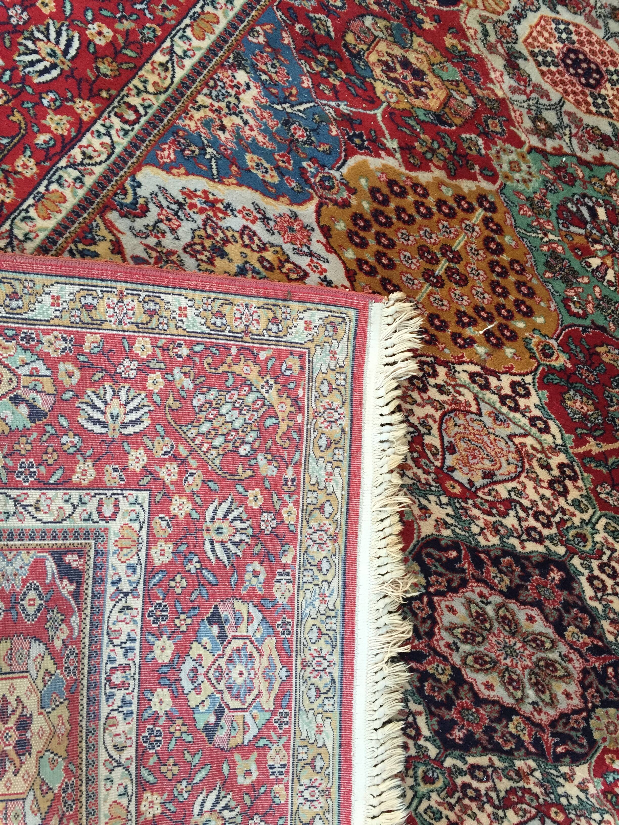 Tapis artisanal Asie centrale 194 x 302 cm