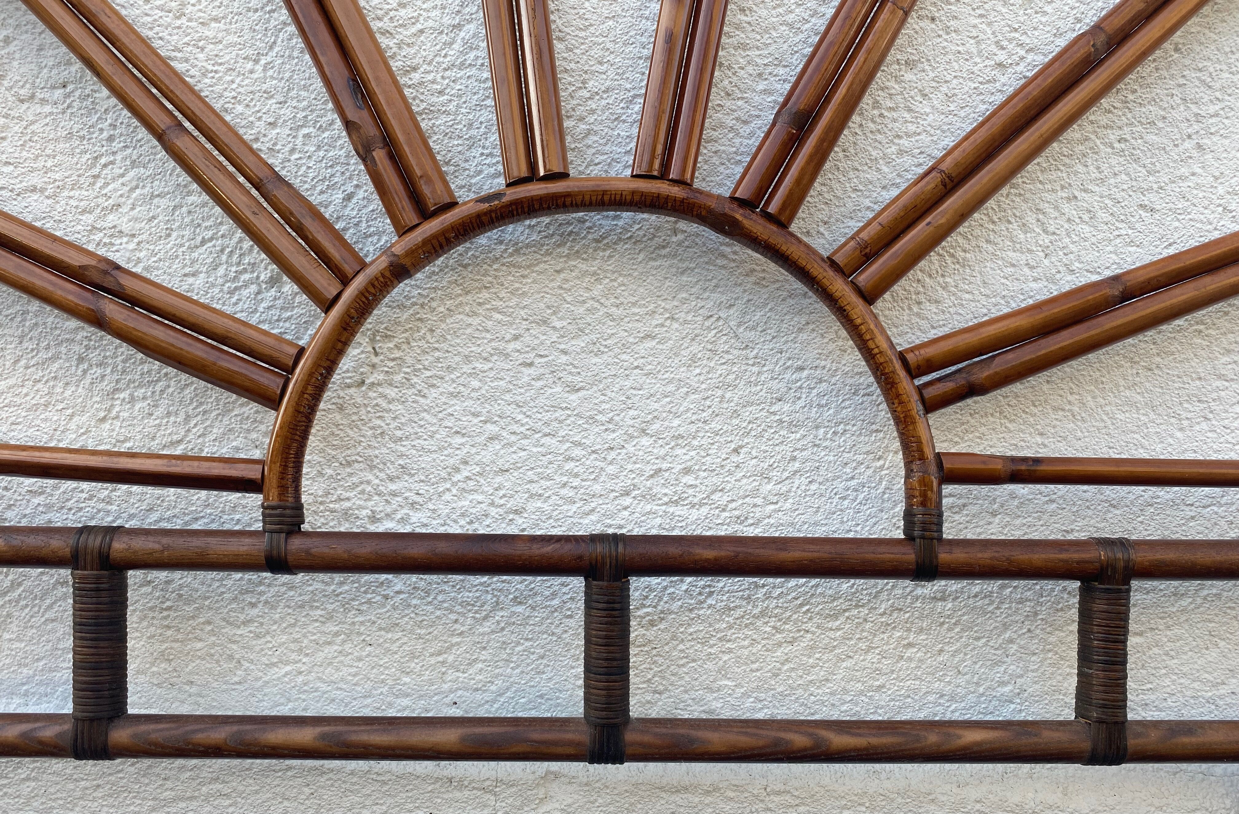 Rattan headboard 150 cm