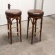 Pair bar stools Hindermann Wellereau