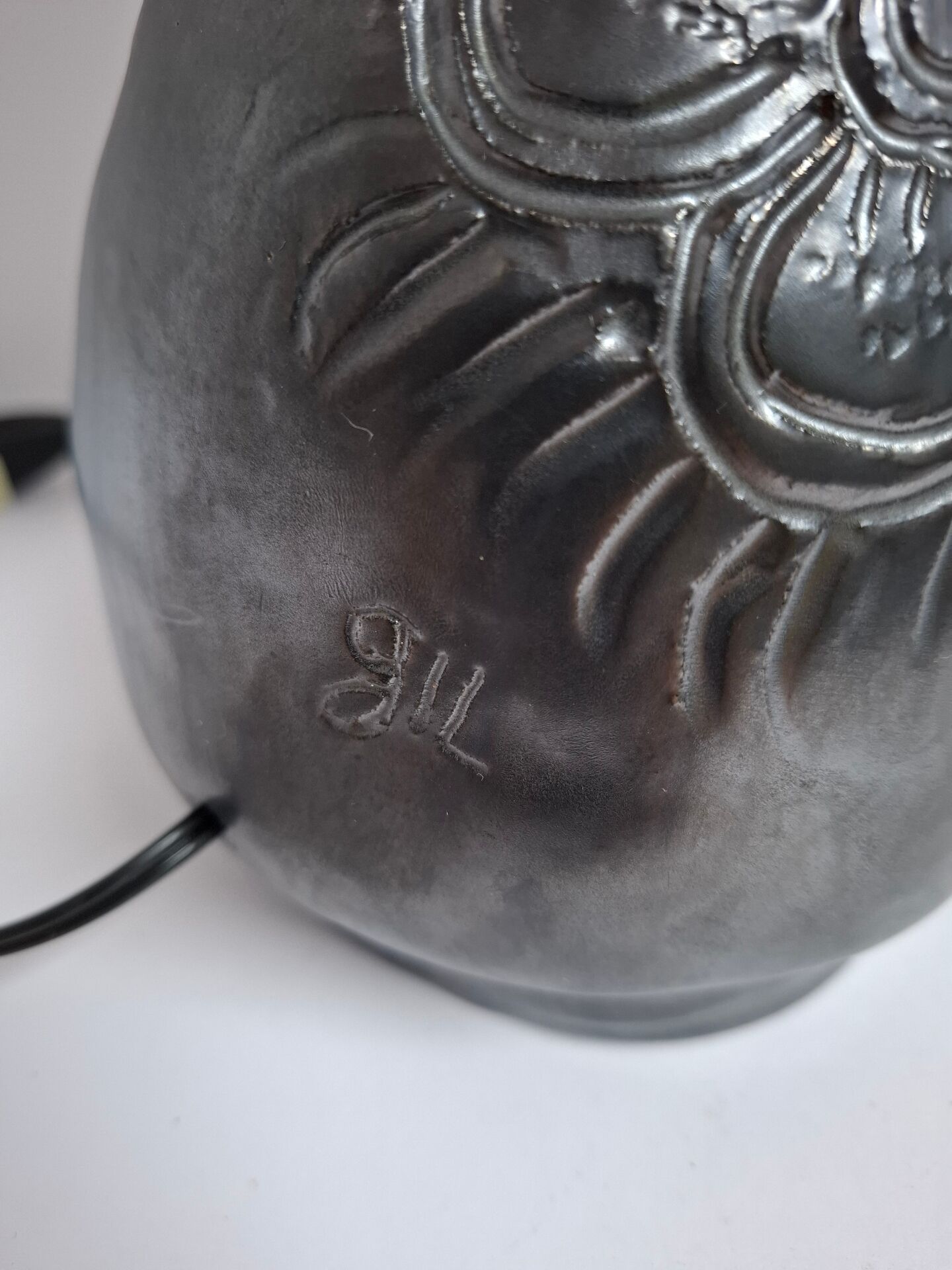 Lampe céramique vintage