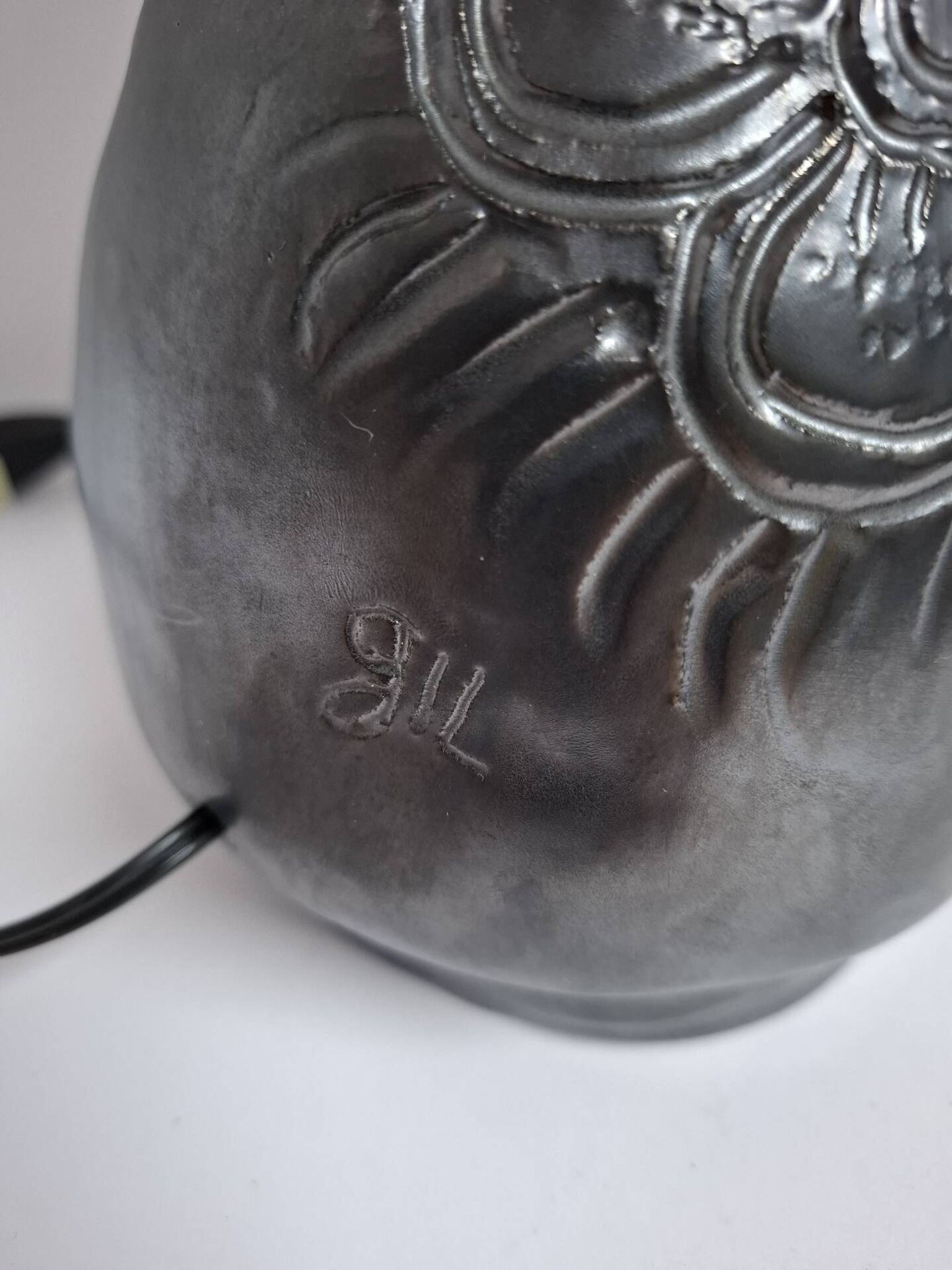 Lampe céramique vintage